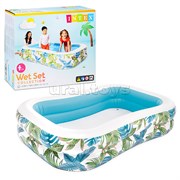 Бассейн надувной “Центр тропического плавания”, от 3 лет 57177NP INTEX UT-57177NP