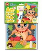 Набор для творчества Аппликация Ежик 4 цвета 04201 04201