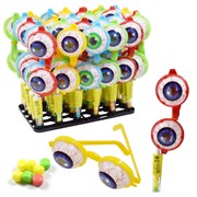 Драже Очки в тубе сахарное с игрушкой (Канди Клаб) (TOY024) 2 гр TOY024