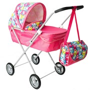 Коляска для куклы Классика-4 цвет в ас-те КР600, 67х66х34 см. КР600