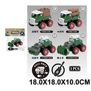 Конструктор HL001E Машина с отверткой в пак. 3038626