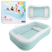 Бассейн надувной семейный 