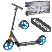 Самокат 2-х кол., черный, PU/ 200 мм, ABEC 7, в коробке UT-U038191Y