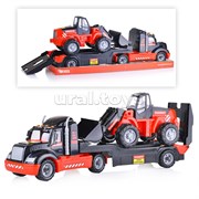 MAMMOET, автомобиль-трейлер + трактор-погрузчик 206-01 UT-56993