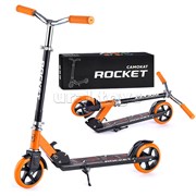 Самокат 2-х колесный ROCKET,колеса PU/ 145 мм,ABEC 7, оранжевый UT-R0092.OR