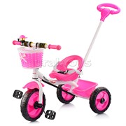 Велосипед 3-х колесный, бело-розовый UT-XEL-568T-1