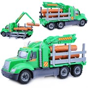 Майк, автомобиль-лесовоз (в сеточке) UT-55651