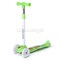 Самокат трёхколёсный ROCKET колёса световые PU, цвет салатовый R0203