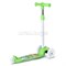 Самокат трёхколёсный ROCKET колёса световые PU, цвет салатовый R0203