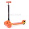 Самокат 3-х кол., оранжевый, светящиеся колёса, PU, ABEC 7, в коробке U038265Y
