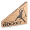 Самокат трюковый ROCKET,колеса PU/пластик 100 мм,ABEC 7, черный R0061.OR