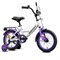 Велосипед 14" Rocket Gem, цвет белый/фиолетовый 14.GEM.WT/PR.26