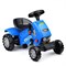 Каталка-трактор с педалями "Turbo-2" (синяя) 84644