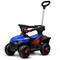 Квадроцикл "Муви" с родительской ручкой, на аккумуляторе 6,5V. синий U014102Y