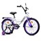 Велосипед 20" Rocket Gem, цвет белый/фиолетовый 20.GEM.WT/PR.26