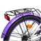 Велосипед 20" Rocket Gem, цвет белый/фиолетовый 20.GEM.WT/PR.26