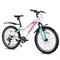 Велосипед 24" Rocket Vela 24 , цвет белый/розовый, размер 13" 24SV.VELA.13WT.25
