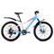 Велосипед 24" Rocket Vela alloy Pro, цвет белый/голубой, размер 13" 24AD.VELAALLOY.13BL.25