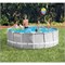 Бассейн каркасный Prism Frame, 427 х 107 см, фильтр-насос, лестница, тент, подстилка, 26720NP INTEX UT-26720NP