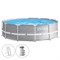 Бассейн каркасный Prism Frame, 366 х 99 см,8592л, фильтр-насос 2006л/ч, лестница, 26716NP INTEX UT-26716NP