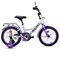 Велосипед 16" Rocket Gem, цвет белый/фиолетовый UT-16.GEM.WT/PR.26