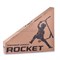 Самокат трюковый ROCKET,колеса PU/пластик 100 мм,ABEC 7, красный UT-R0062.RD