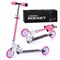 Самокат 2-х колесный ROCKET,колеса PU/ 125 мм,ABEC 7, розовый UT-R0089