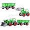 Фермер-техник, трактор-погрузчик с прицепом (в сеточке) UT-8817