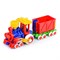 Паровозик Ромашка с 1 вагоном в сетке UT-с-118-ф