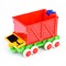 Паровозик Ромашка с 1 вагоном в сетке UT-с-118-ф