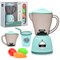 Бытовая техника "Соковыжималка" с набором продуктов, бирюзовый, (свет, звук) в коробке UT-A1007-4
