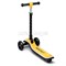 Самокат трёхколёсный ROCKET светящиеся колеса PU, дека, рулевая стойка, цвет жёлто-чёрный UT-R0200